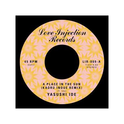 IDE, YASUSHI - A PLACE IN THE SUN (YELLOW TRANSLUCENT COLORED) - 7"