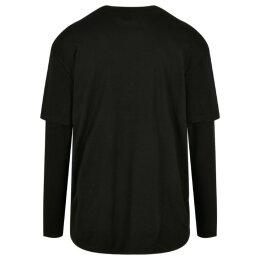 Urban Classics - TB2887 Oversized Shaped Double Layer LS...