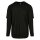 Urban Classics - TB2887 Oversized Shaped Double Layer LS Tee - black / black