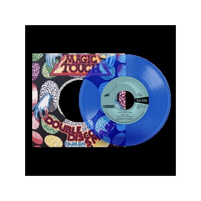 LAJOHN & SHEELA & MAGIC TOUCH - TOO FAR GONE (CLEAR BLUE VINYL) - 7"
