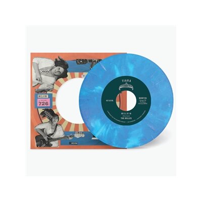 BELLES, THE - MELVIN  (BLUE WHITE MARBLE VINYL) - 7"