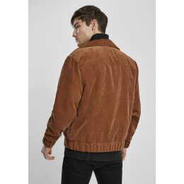 Urban Classics - TB3808 Boxy Corduroy Jacket - toffee L