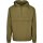 Build Your Brand - Basic Pull Over Jacket (BY096) - olive