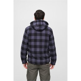 Brandit - BD3172 Lumberjacket Hooded - black/grey