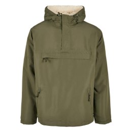 Urban Classics - BD3173 Windbreaker Sherpa - olive L