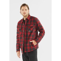 Vintage Industries - 3541 Craft heavyweight sherpa - red check XXL