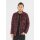 Vintage Industries - 3541 Craft heavyweight sherpa - burgundy check