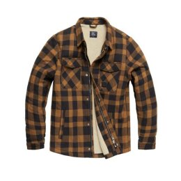 Vintage Industries - 3541 Craft heavyweight sherpa - yellow check L