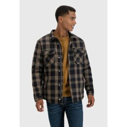 Vintage Industries - 3541 Craft heavyweight sherpa - beige check