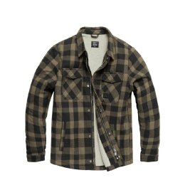 Vintage Industries - 3541 Craft heavyweight sherpa - beige check