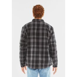 Vintage Industries - 3541 Craft heavyweight sherpa - grey check 3XL