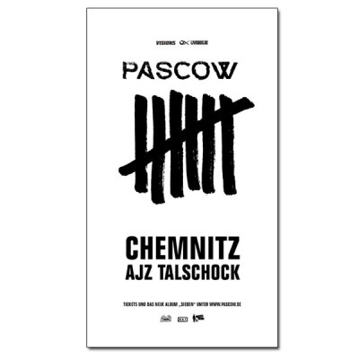 Pascow & Gäste - SIEBEN Tour 2024 - 14.02.2024 - Chemnitz  - AJZ Talschock - PDF Ticket
