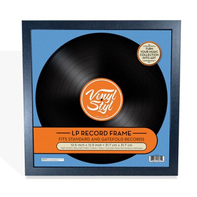 Vinyl Styl - LP Rahmen Display - schwarz