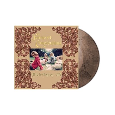 FAIRPORT CONVENTION - ALIVE IN AMERICA (CLEAR MARBLE VINYL) - LP