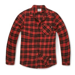 Vintage Industries - 23103 - Riley Flannel Shirt - red check