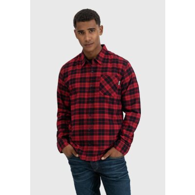 Vintage Industries - 23103 - Riley Flannel Shirt - red check L