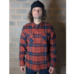 Vintage Industries - 23104 - Sem Flannel Shirt - orange...