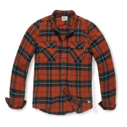 Vintage Industries - 23104 - Sem Flannel Shirt - orange check 3XL