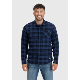 Vintage Industries - 23104 - Sem Flannel Shirt - kobalt check M
