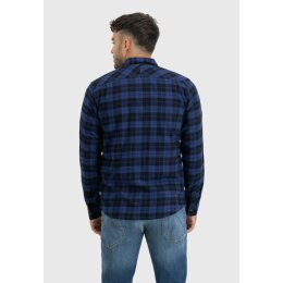 Vintage Industries - 23104 - Sem Flannel Shirt - kobalt check M