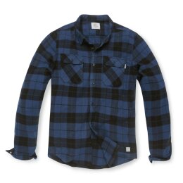 Vintage Industries - 23104 - Sem Flannel Shirt - kobalt check XXL