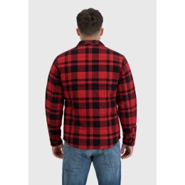 Vintage Industries - 3545 - Square + Padded Shirt - red check XL