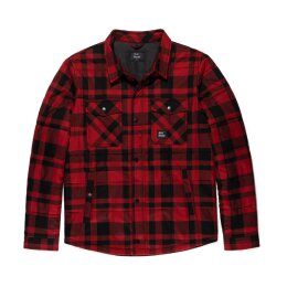 Vintage Industries - 3545 - Square + Padded Shirt - red check XL