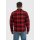 Vintage Industries - 3545 - Square + Padded Shirt - red check XL