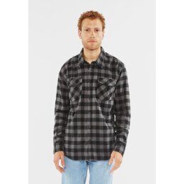 Vintage Industries - 3539 - Harley shirt - grey check L