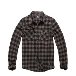 Vintage Industries - 3539 - Harley shirt - grey check L