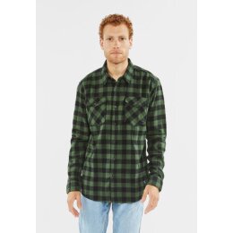 Vintage Industries - 3539 - Harley shirt - green check XL