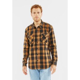 Vintage Industries - 3540 - Globe heavyweight shirt - yellow check L
