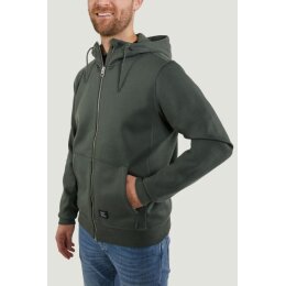 Vntage Industries - 3019 - Basing hooded sweatshirt - mid grey L