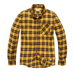 Vintage Industries - 23103 - Riley Flannel Shirt - yellow...