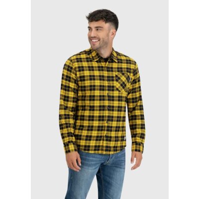 Vintage Industries - 23103 - Riley Flannel Shirt - yellow check  L