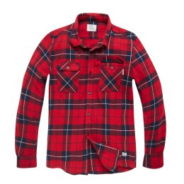 Vintage Industries - 23104 - Sem Flannel Shirt - red check