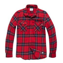 Vintage Industries - 23104 - Sem Flannel Shirt - red check L