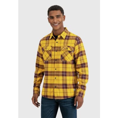 Vintage Industries - 23104 - Sem Flannel Shirt - yellow check S
