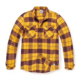 Vintage Industries - 23104 - Sem Flannel Shirt - yellow check S