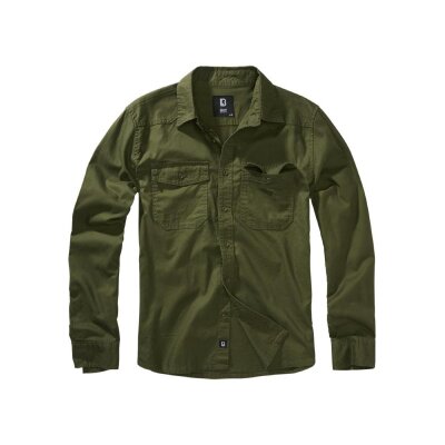 Brandit - BD4030 Flanellshirt - olive
