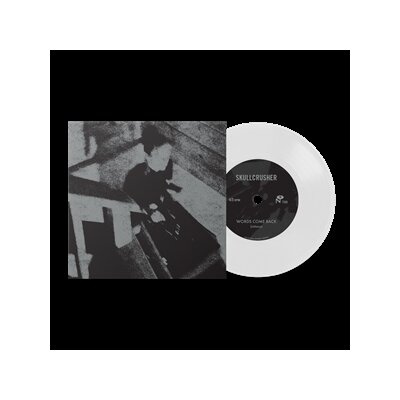 SKULLCRUSHER / THE HATED - WORDS COME BACK (BONE WHITE VINYL) - 7"
