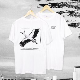 Lygo - Winter überstanden- T-Shirt unisex - white M