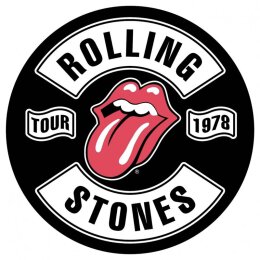 Rolling Stones - Tour 1978 - Backpatch - black...
