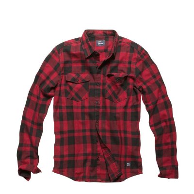 Vintage Industries - 3538 Austin Shirt - red check L