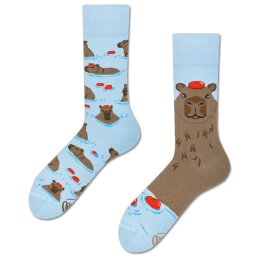 Many Mornings Socks - Capybara - Socken