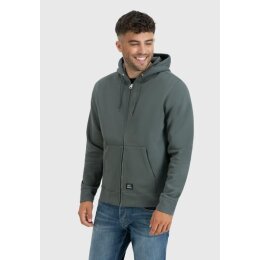 Vintage Industries - 3013 Redstone hooded sweatshirt - mid grey