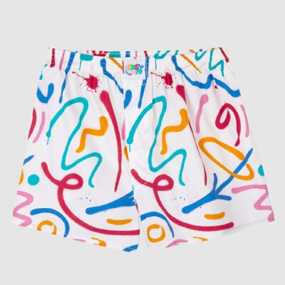 Lousy Livin - Lines - LUUWLIN - Boxershort - White L