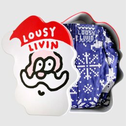 Lousy Livin - Scandi Gift Box - LUXBOXB - Boxershort - Navy
