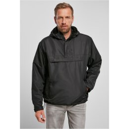 Brandit - BD3001 Windbreaker Fleece Pull Over - black L