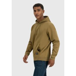 Vintage Industries - 3011 Derby Hooded Sweatshirt - taupe M